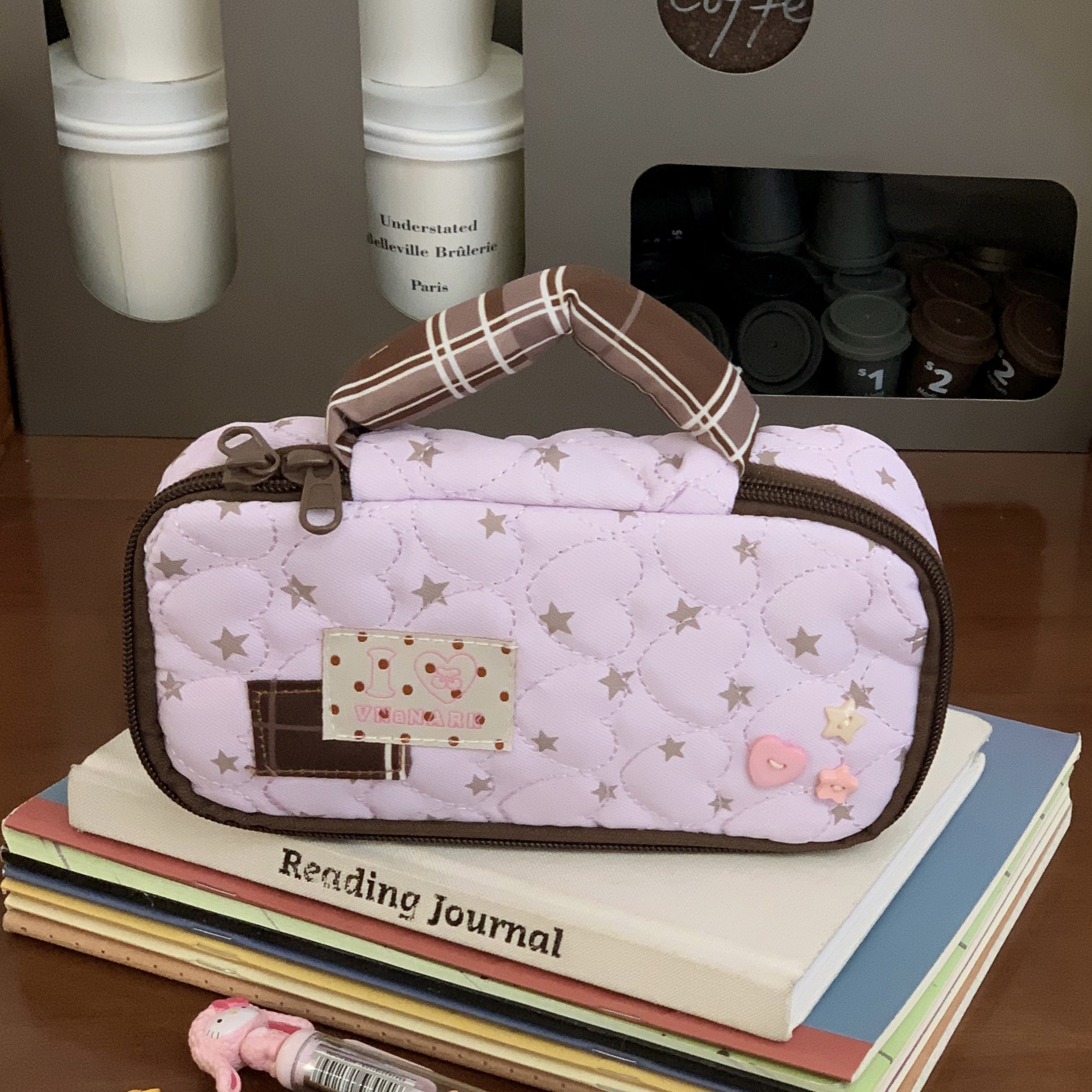 Pencil Case Large - Star Dot Large Capacity Bag with