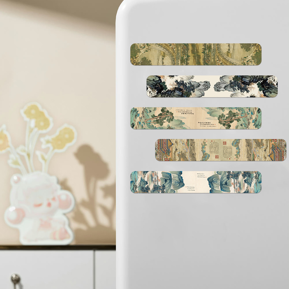 5PCS Chinese Ancient Style Mag - Bookmark Magnetic Clip บทวิจารณ์และราคา