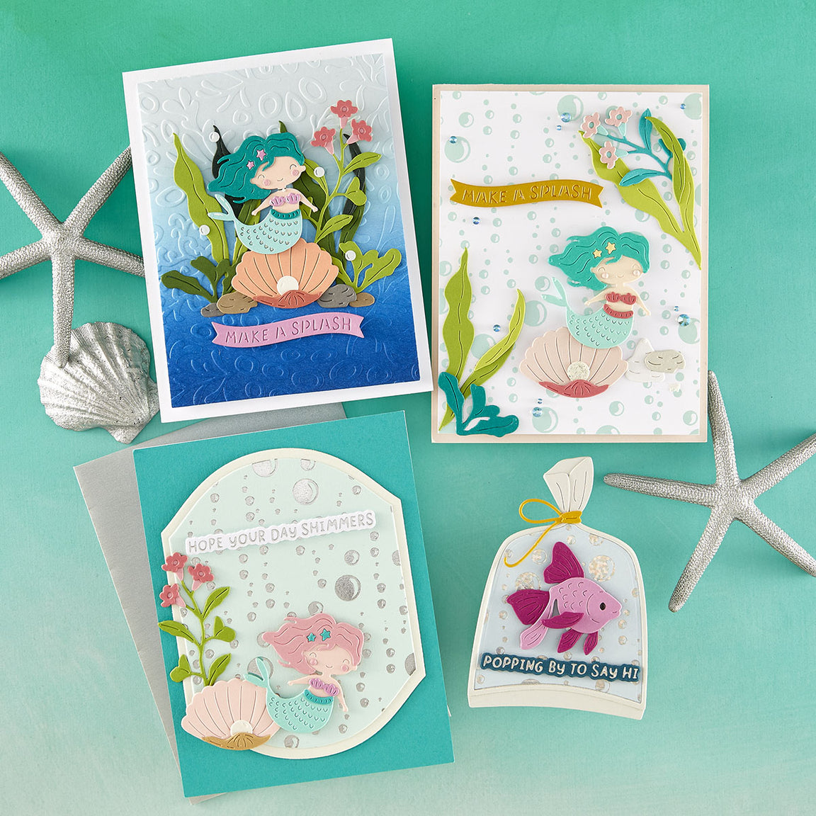 Diving Ocean Splash Fish Folde - Wax Seal Stamp Kit บทวิจารณ์และราคา