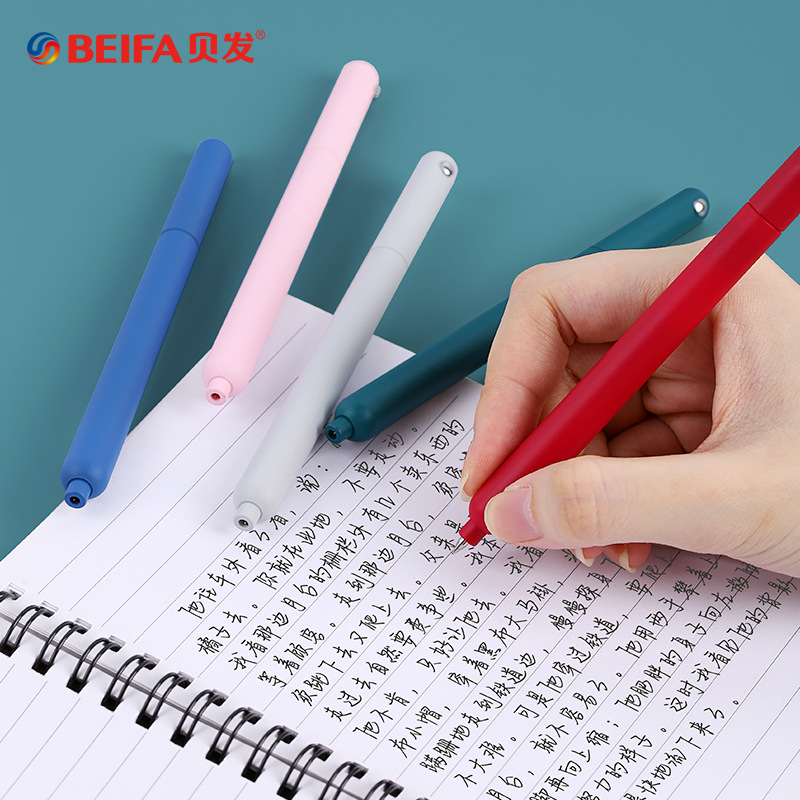 BeiFa Simple Rotating Gel Pen  - Stationery Supplies Business บทวิจารณ์และราคา