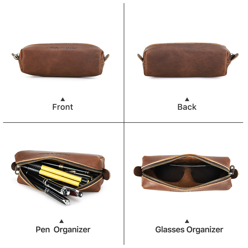 Retro Leather Pencil Case High - Stationery Supplies Business บทวิจารณ์และราคา