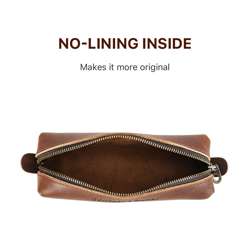 Retro Leather Pencil Case High - Stationery Supplies Business บทวิจารณ์และราคา