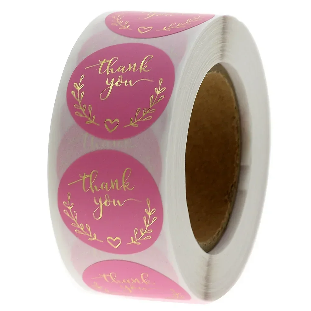 50-500pcs Thank You Sticker Pi - Stationery Supplies Business บทวิจารณ์และราคา