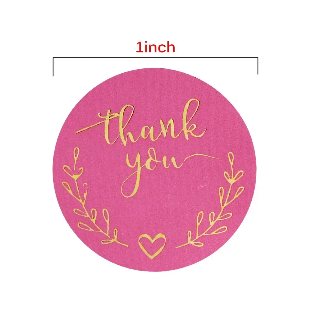 50-500pcs Thank You Sticker Pi - Stationery Supplies Business บทวิจารณ์และราคา
