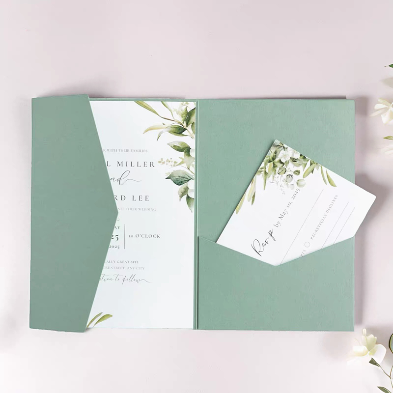 30pcs 18x13cm Green Envelopes  - Stationery Supplies Business บทวิจารณ์และราคา