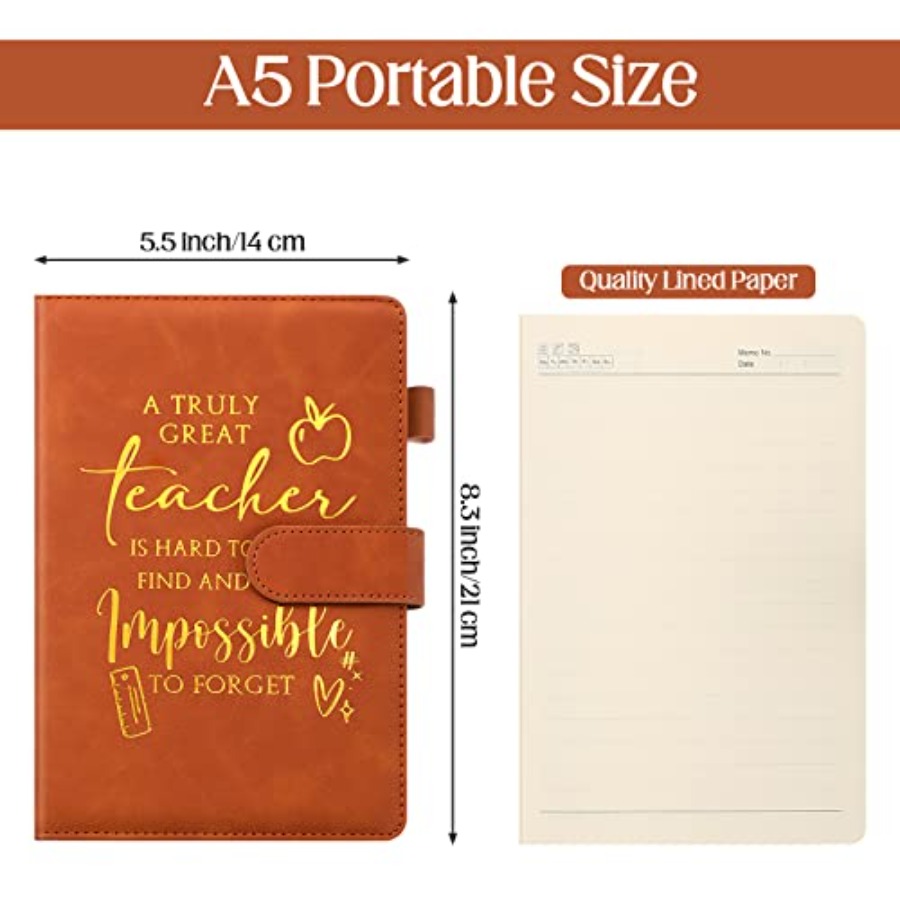 Pcs Teacher Appreciation Gifts - Journal Leather Hardcover บทวิจารณ์และราคา