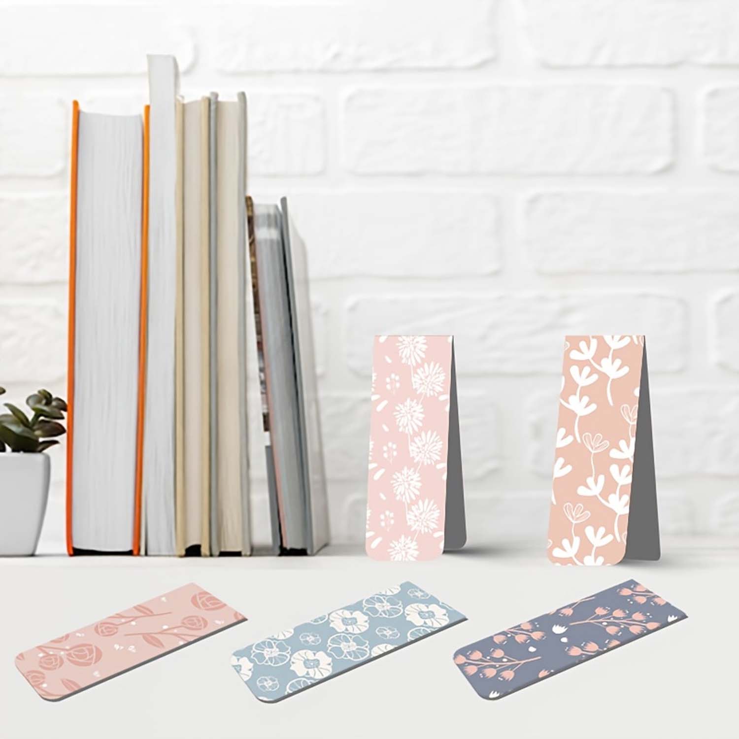 12pcs Flower Magnetic Bookmark - Bookmark Magnetic Clip บทวิจารณ์และราคา