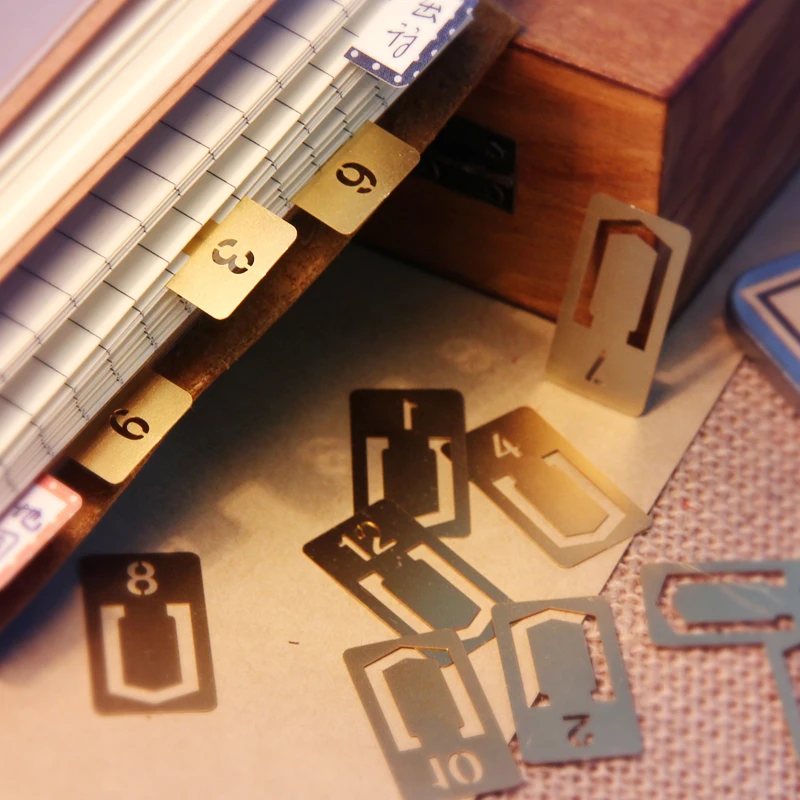 12 Pcs/lot Vintage Copper Book - Stationery And Office Supply Stores บทวิจารณ์และราคา