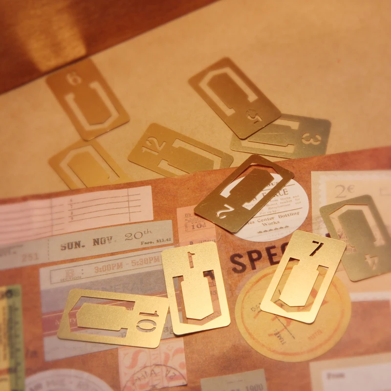 12 Pcs/lot Vintage Copper Book - Stationery And Office Supply Stores บทวิจารณ์และราคา