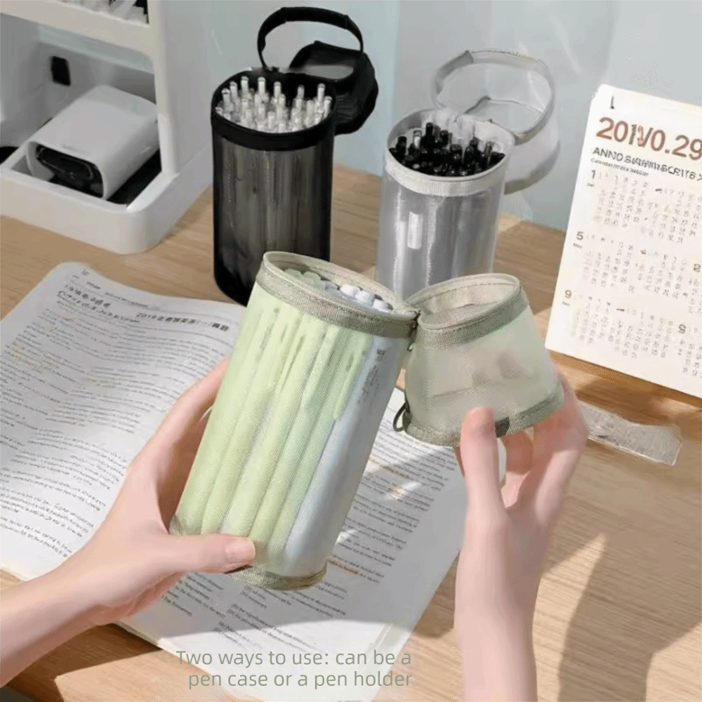 Minimalist Transparent Pencil  - Pencil Case Large บทวิจารณ์และราคา