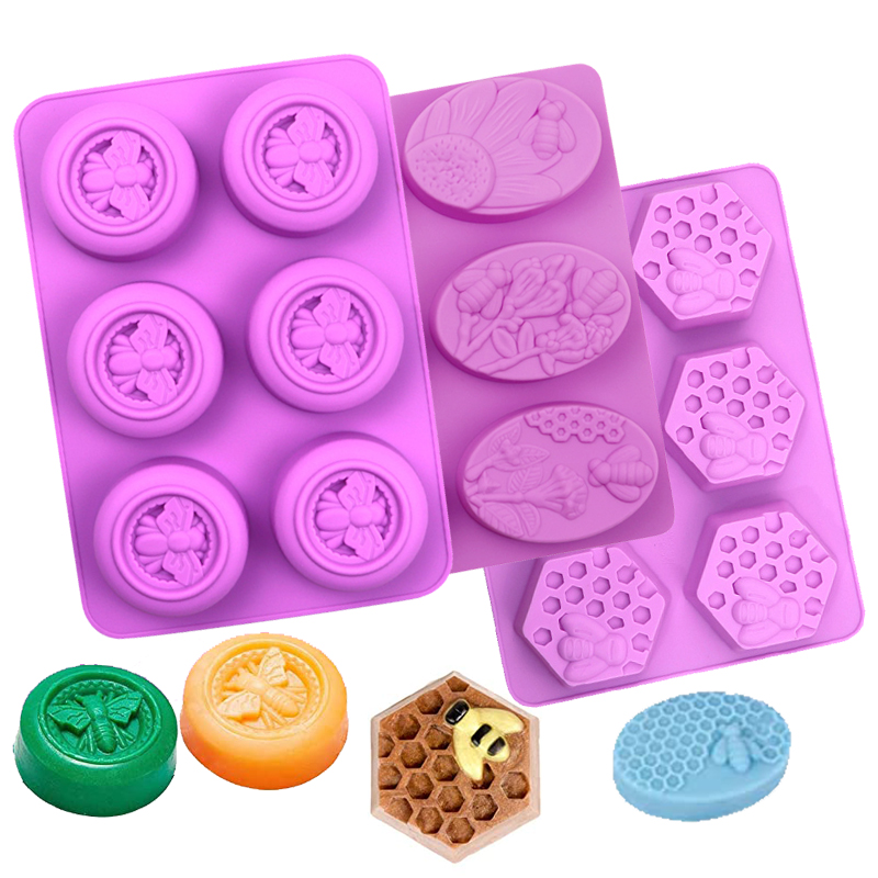 Honeycomb Soap Mold 3D Bumble  - Wax Seal Stamp Kit บทวิจารณ์และราคา