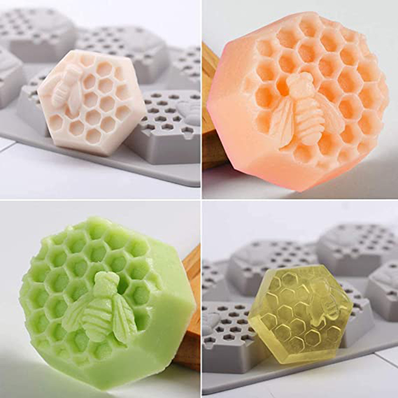Honeycomb Soap Mold 3D Bumble  - Wax Seal Stamp Kit บทวิจารณ์และราคา