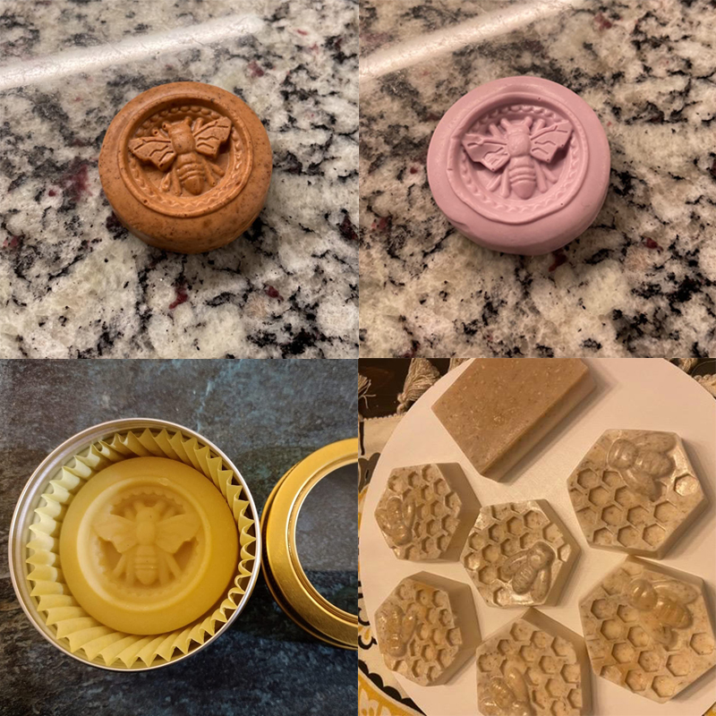 Honeycomb Soap Mold 3D Bumble  - Wax Seal Stamp Kit บทวิจารณ์และราคา