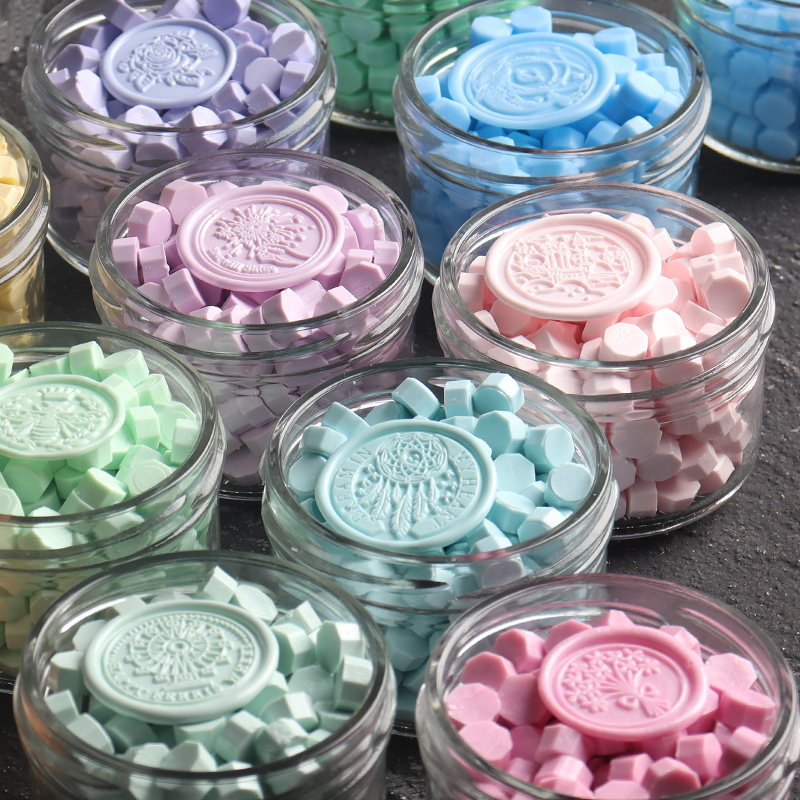 100pcs/Bag Mix Color Wax Beads - Wax Seal Stamp Kit บทวิจารณ์และราคา