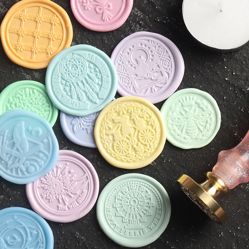 100pcs/Bag Mix Color Wax Beads - Wax Seal Stamp Kit บทวิจารณ์และราคา