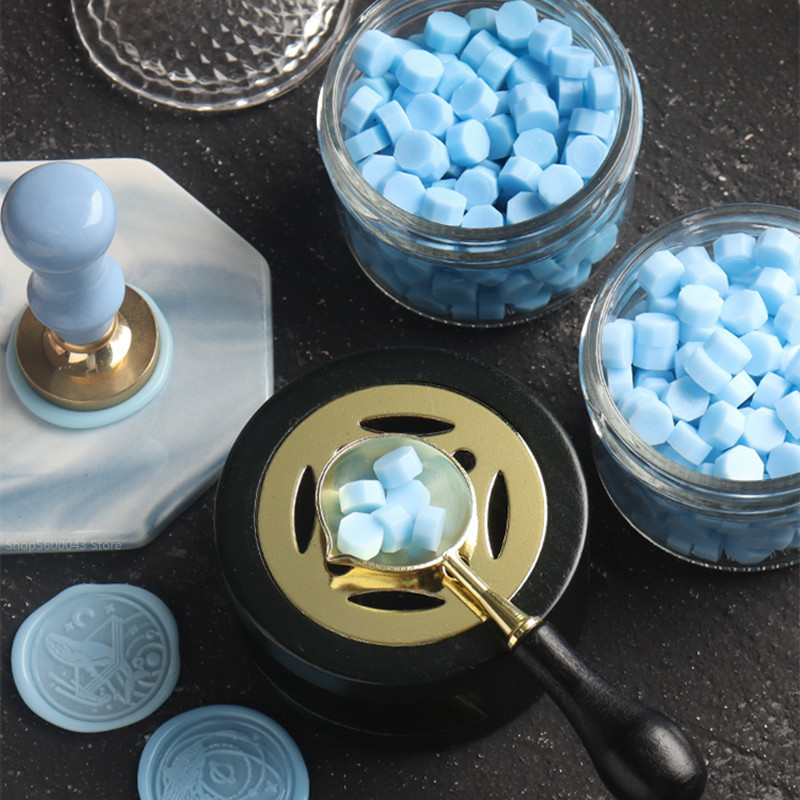 100pcs/Bag Mix Color Wax Beads - Wax Seal Stamp Kit บทวิจารณ์และราคา