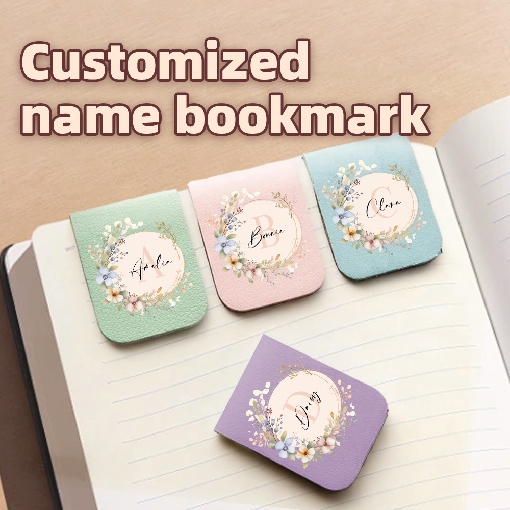1pc Name Bookmark with Mirror  - Bookmark Magnetic Clip บทวิจารณ์และราคา