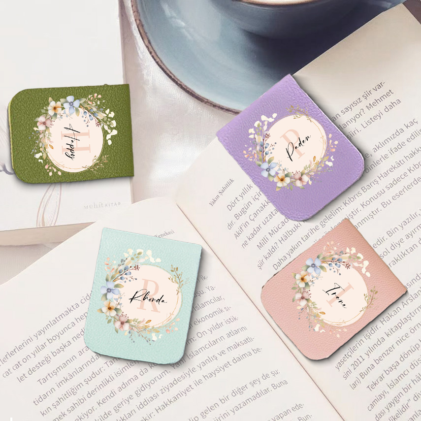 1pc Name Bookmark with Mirror  - Bookmark Magnetic Clip บทวิจารณ์และราคา