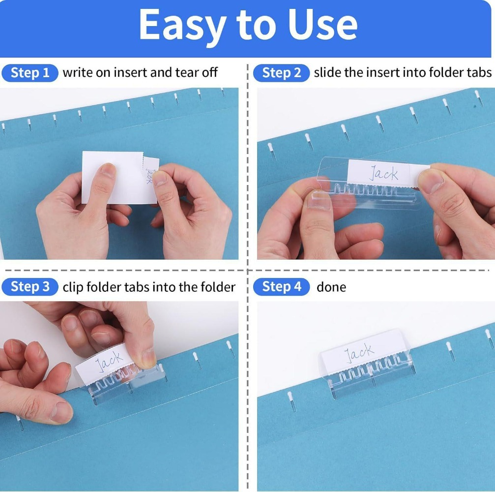 20-60Pcs Transparent Hanging F - File Folder Hanging บทวิจารณ์และราคา