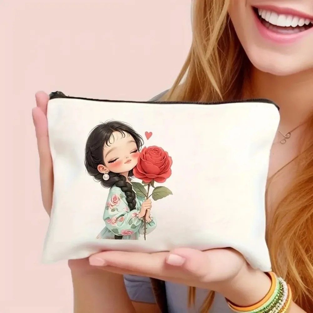 Vintage Chic Makeup Bags Zippe - Pencil Case Large บทวิจารณ์และราคา