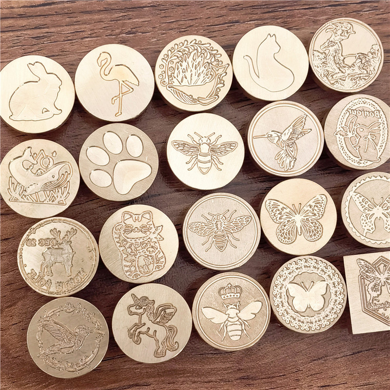Wax Seal Stamp head butterfly  - Wax Seal Stamp Kit บทวิจารณ์และราคา