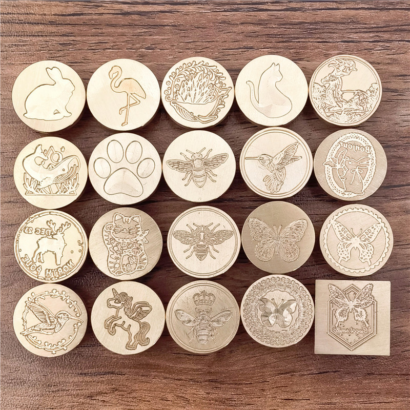 Wax Seal Stamp head butterfly  - Wax Seal Stamp Kit บทวิจารณ์และราคา
