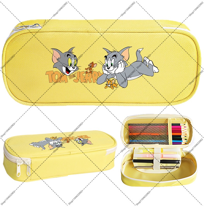 Tom and Jerry Cute Pencil Case - Pencil Case Large บทวิจารณ์และราคา