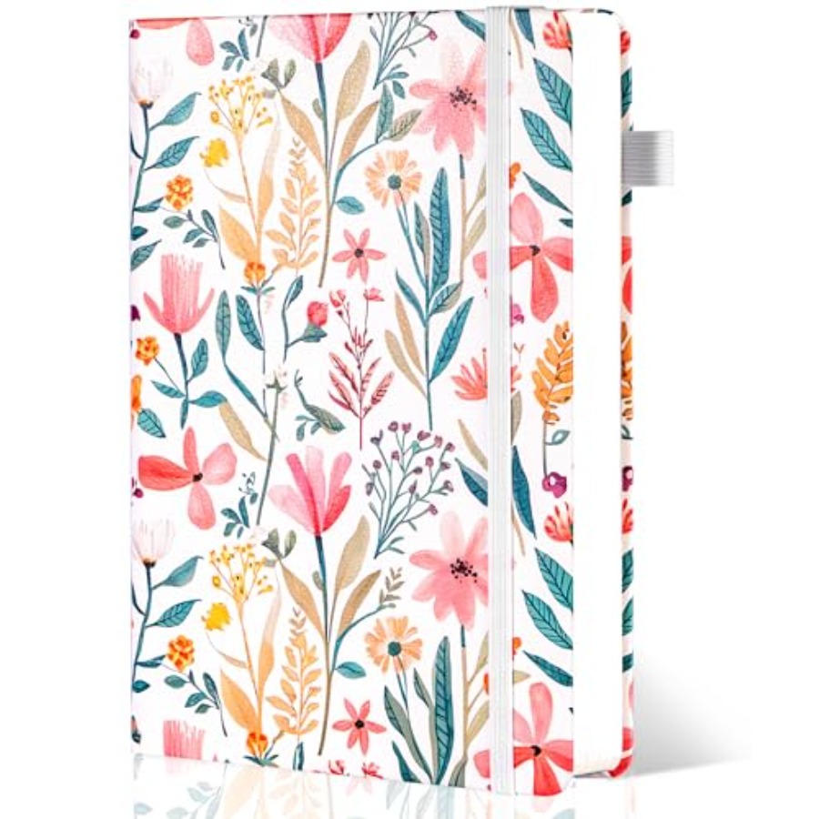 Floral Lined Journal for Women - Journal Leather Hardcover บทวิจารณ์และราคา