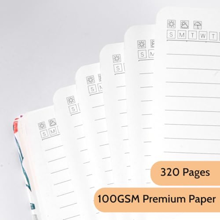 Floral Lined Journal for Women - Journal Leather Hardcover บทวิจารณ์และราคา