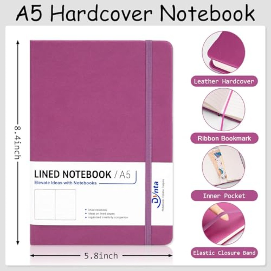 20 Pack Hardcover Leather Jour - Journal Leather Hardcover บทวิจารณ์และราคา