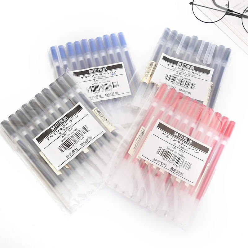 10-30Pcs/Set 0.38/0.5mm Gel pe - Stationery Supplies Business บทวิจารณ์และราคา