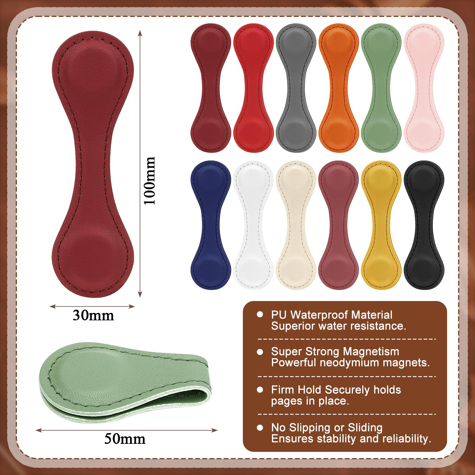 5pcs Magnetic Clip Sleeve Magn - Bookmark Magnetic Clip บทวิจารณ์และราคา