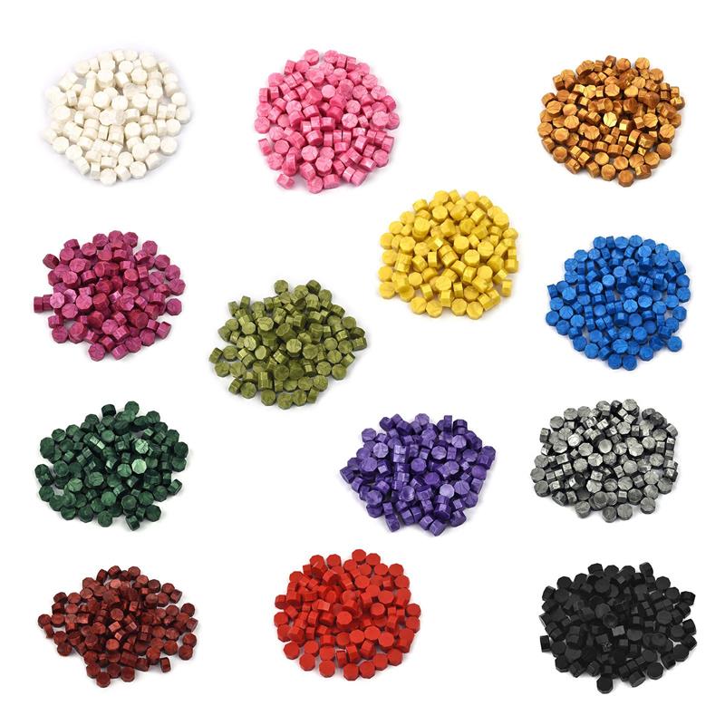 100Pcs Retro Sealing Wax Color - Wax Seal Stamp Kit บทวิจารณ์และราคา