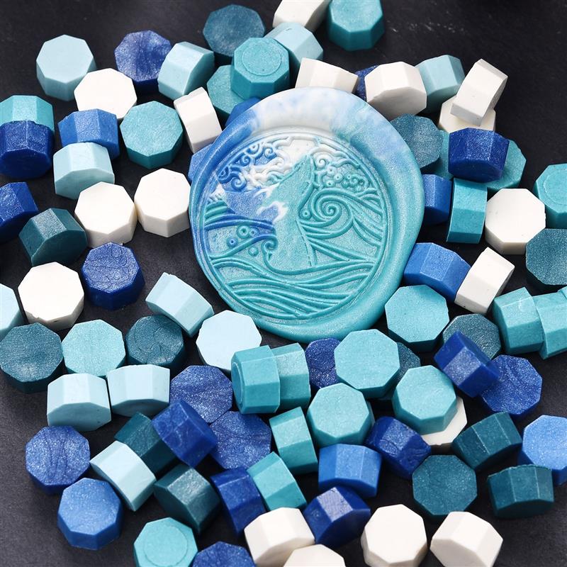 100Pcs Retro Sealing Wax Color - Wax Seal Stamp Kit บทวิจารณ์และราคา