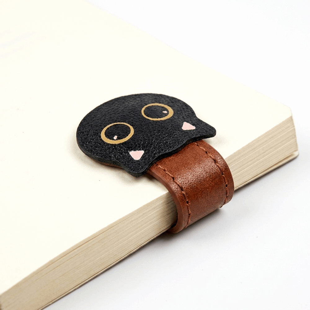 Cute PU Magnetic Page Clip Cat - Bookmark Magnetic Clip บทวิจารณ์และราคา