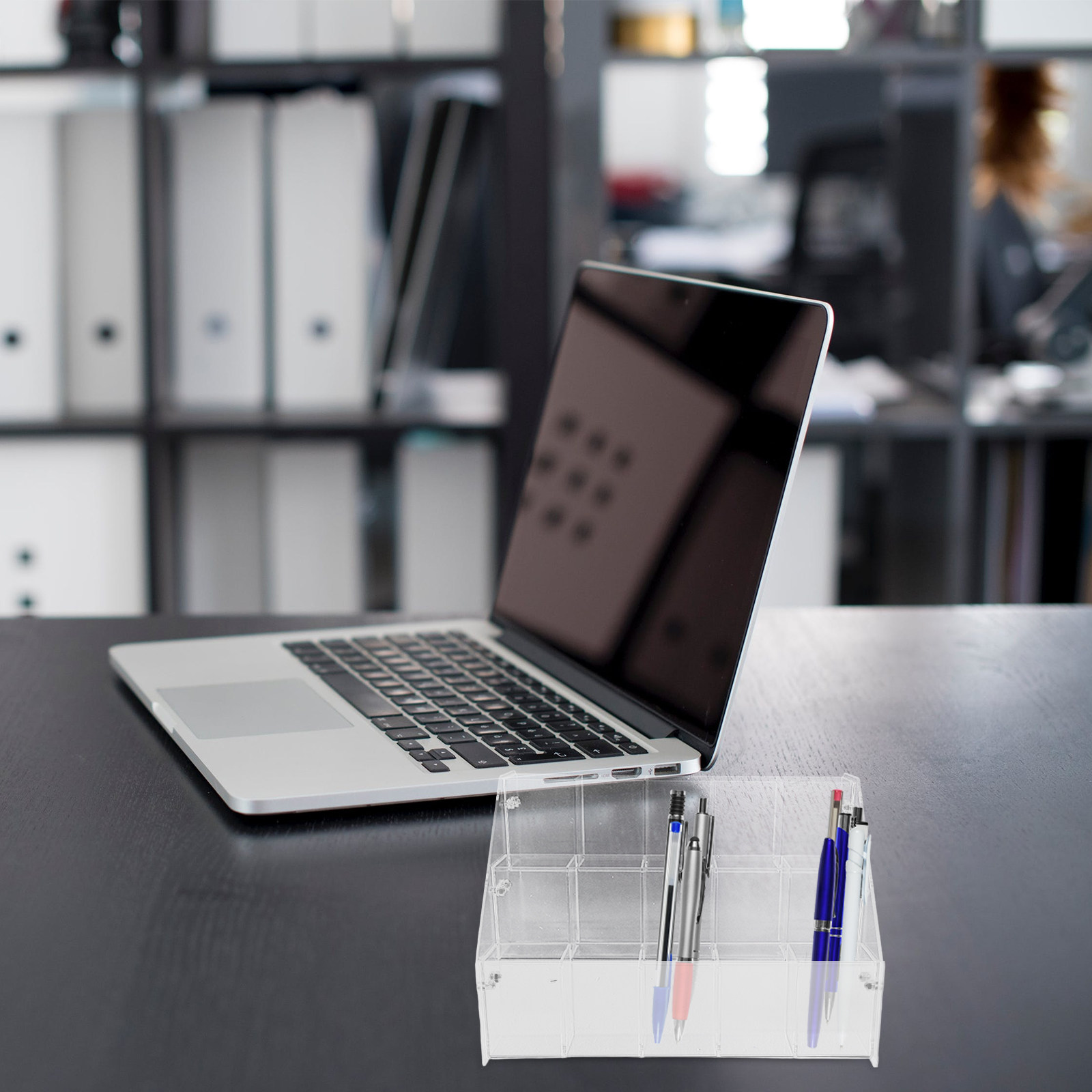 Acrylic Pen Display Stand Clea - Stationery And Office Supply Stores บทวิจารณ์และราคา