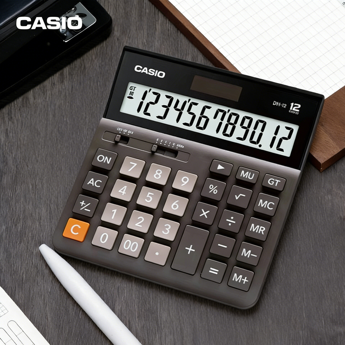 Casio MH-12 business office so - Stationery Supplies Business บทวิจารณ์และราคา
