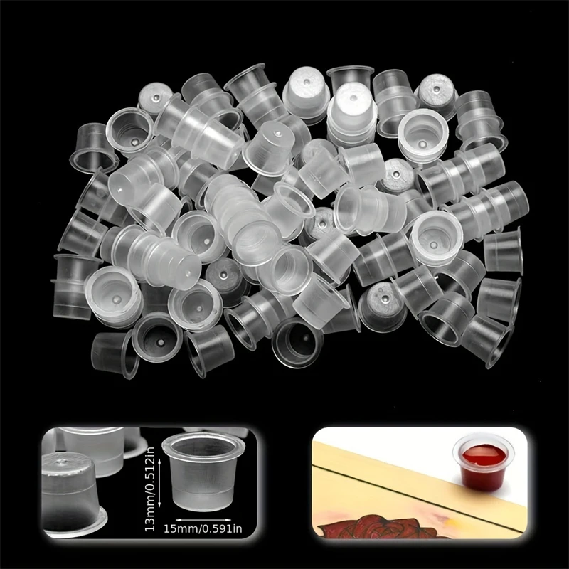 100pcs Disposable Tattoo Ink C - Calligraphy Ink Bottle บทวิจารณ์และราคา