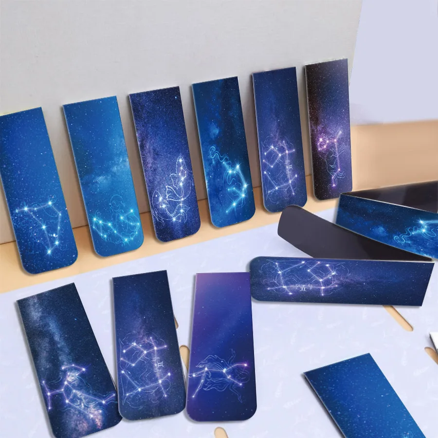 12 Pieces of Magnetic Bookmark - Bookmark Magnetic Clip บทวิจารณ์และราคา