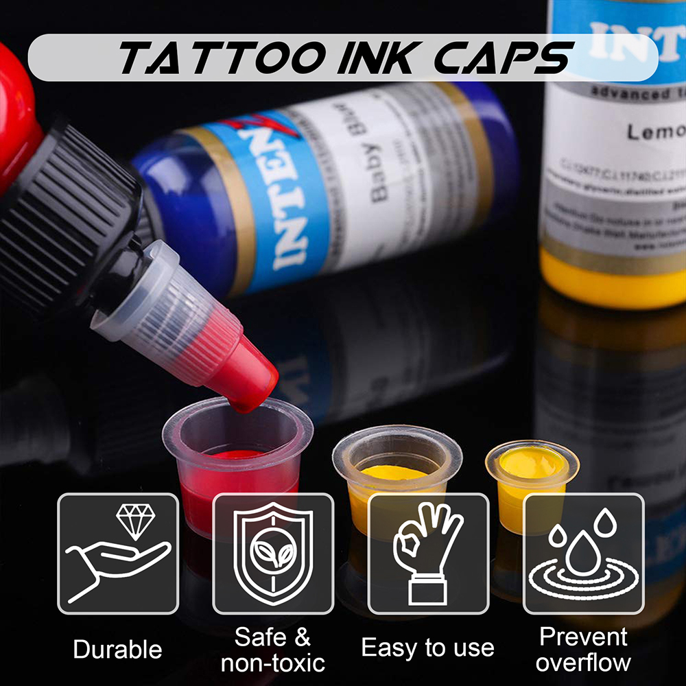 300/100pcs Disposable Tattoo I - Calligraphy Ink Bottle บทวิจารณ์และราคา
