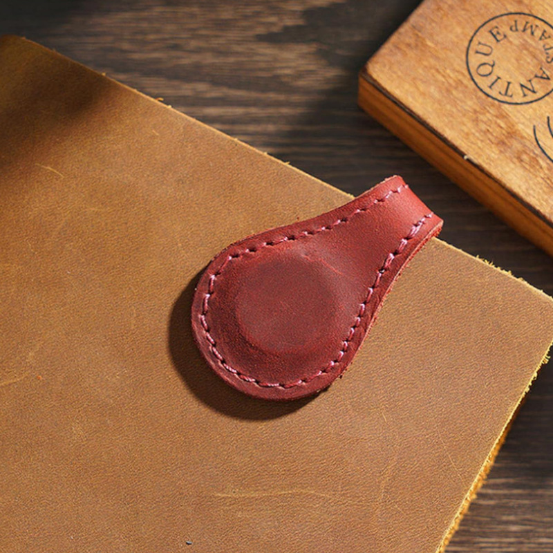 Magnetic Leather Bookmark Doub - Bookmark Magnetic Clip บทวิจารณ์และราคา