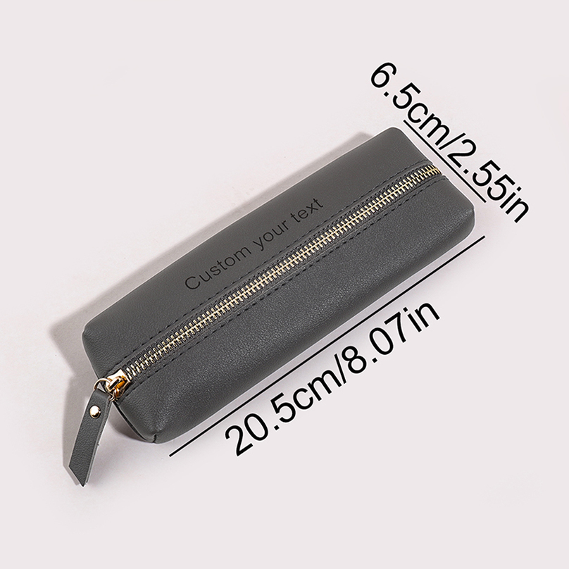 Large Capacity Custom Text Pen - Pencil Case Large บทวิจารณ์และราคา