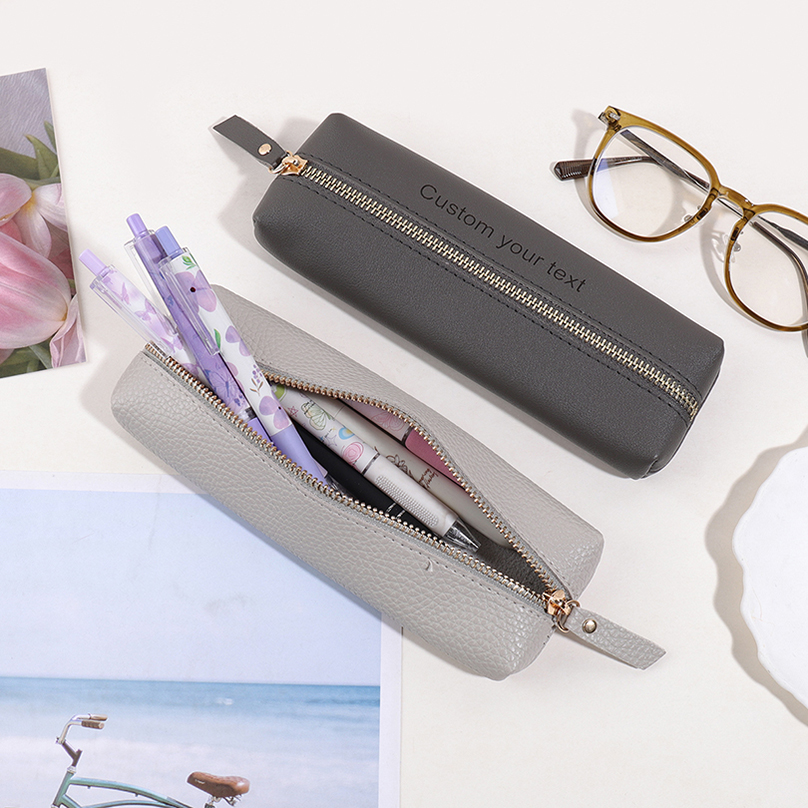 Large Capacity Custom Text Pen - Pencil Case Large บทวิจารณ์และราคา