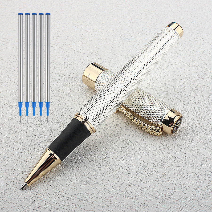 Jinhao 1200 Gold/Silver Metal  - Stationery Supplies Business บทวิจารณ์และราคา