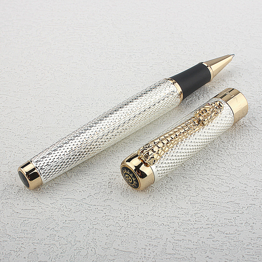 Jinhao 1200 Gold/Silver Metal  - Stationery Supplies Business บทวิจารณ์และราคา