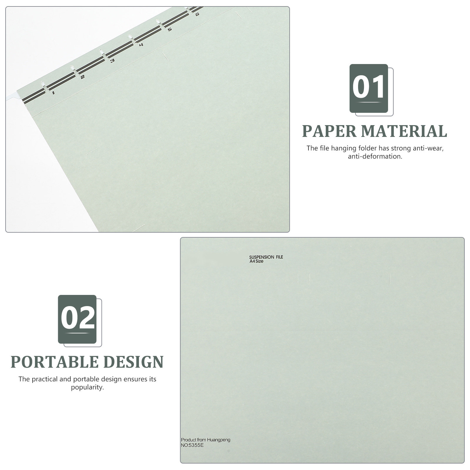5Pcs Hanging File Folders Port - File Folder Hanging บทวิจารณ์และราคา