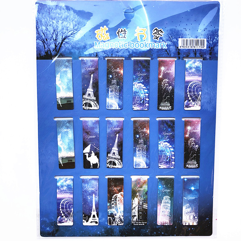 18 Pcs/Set Cat Tower Magnet Ma - Bookmark Magnetic Clip บทวิจารณ์และราคา