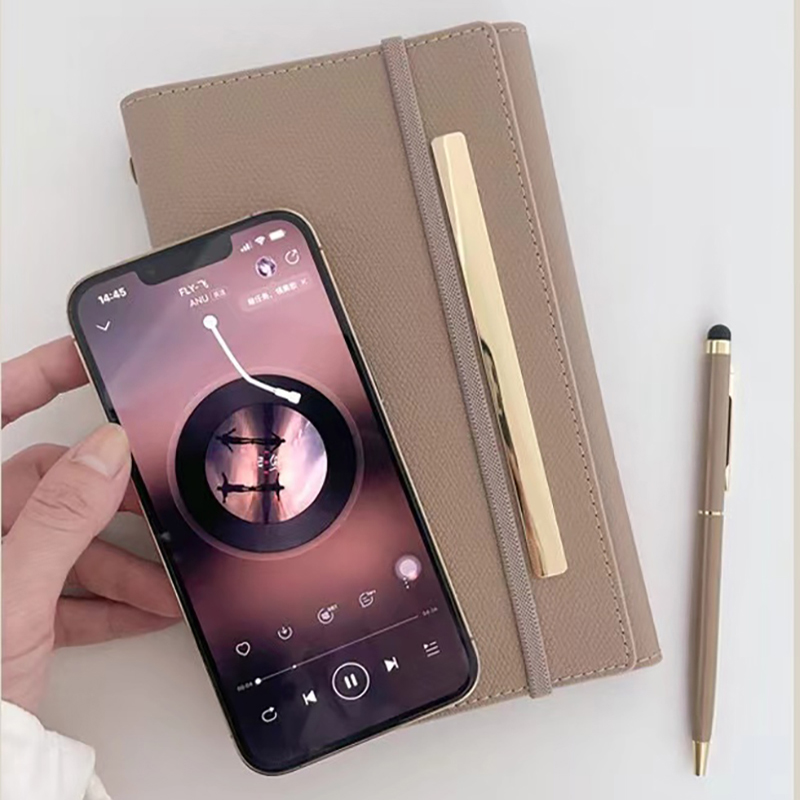 A6 Hardcover Loose-leaf Journa - Journal Leather Hardcover บทวิจารณ์และราคา