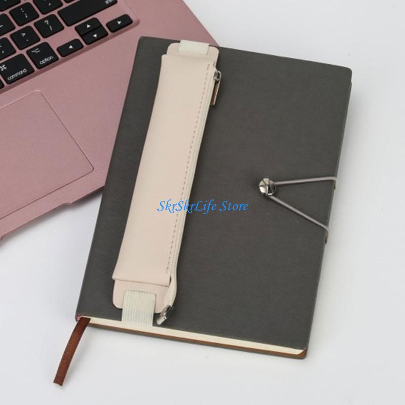 E65E Elastic Leather Pencil Ca - Journal Leather Hardcover บทวิจารณ์และราคา