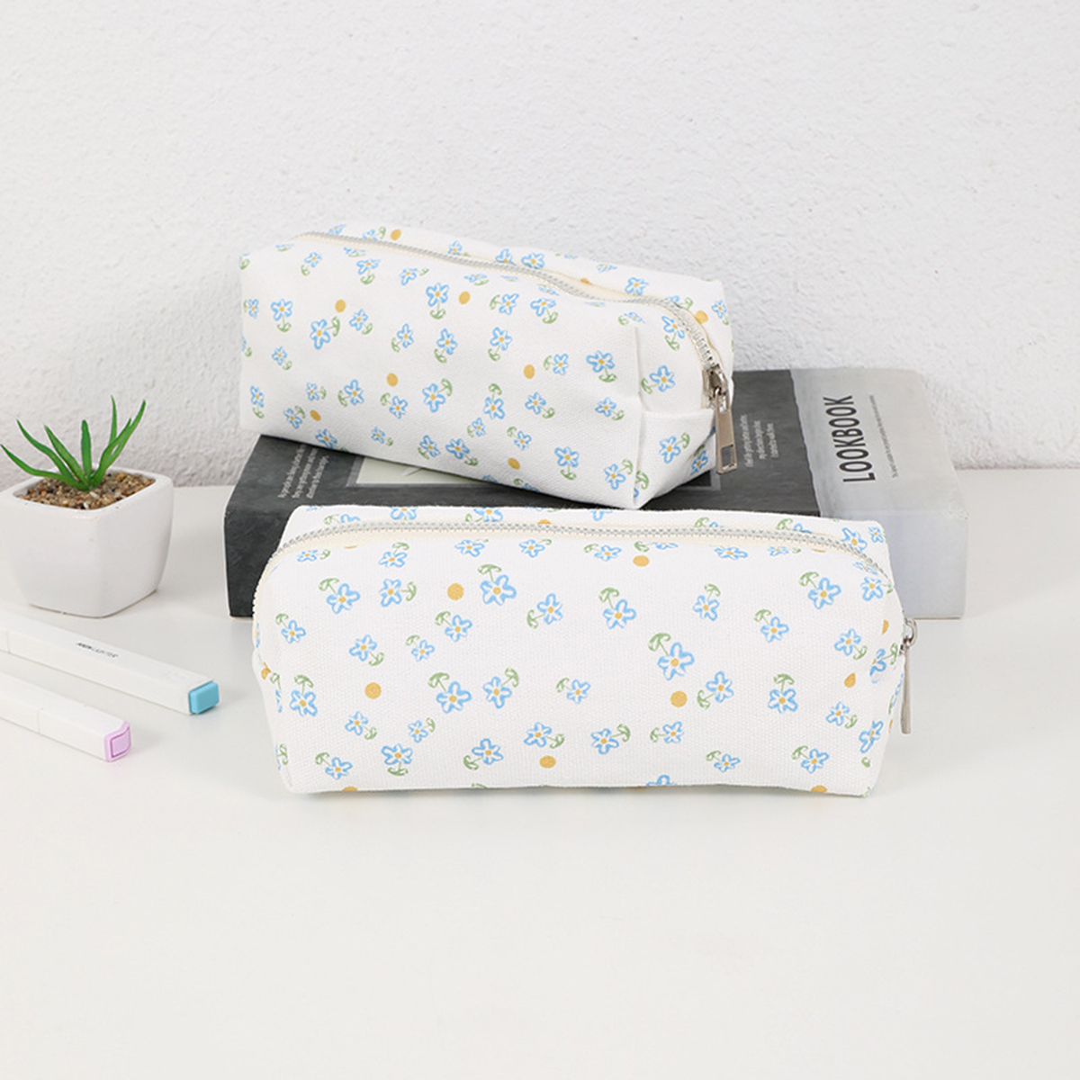 Simple floral printed pencil c - Stationery And Office Supply Stores บทวิจารณ์และราคา